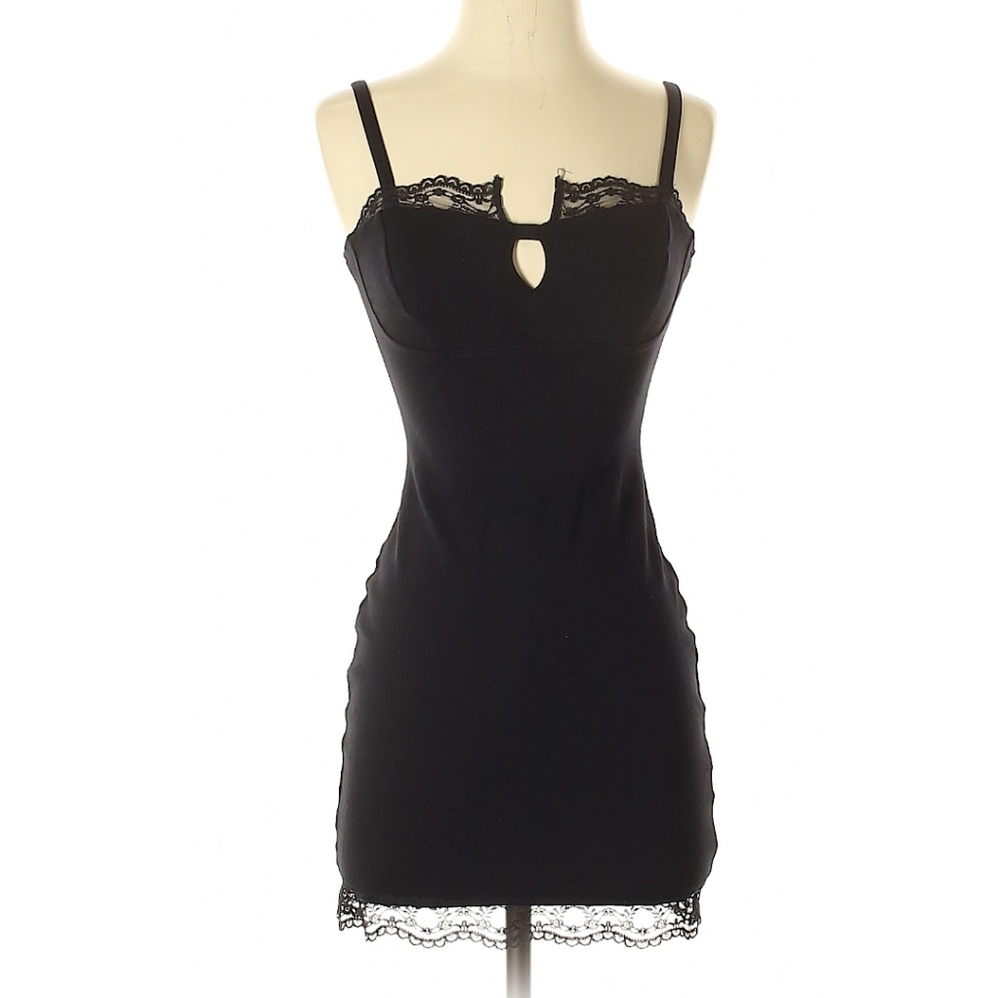 Forever 21 Black Lace Mini Dress